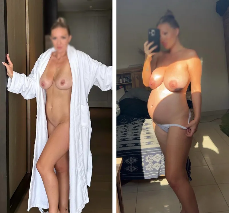 Thumbnail 1 Month vs. 7 Months - PregnantPorn by Mummy_milkers1442