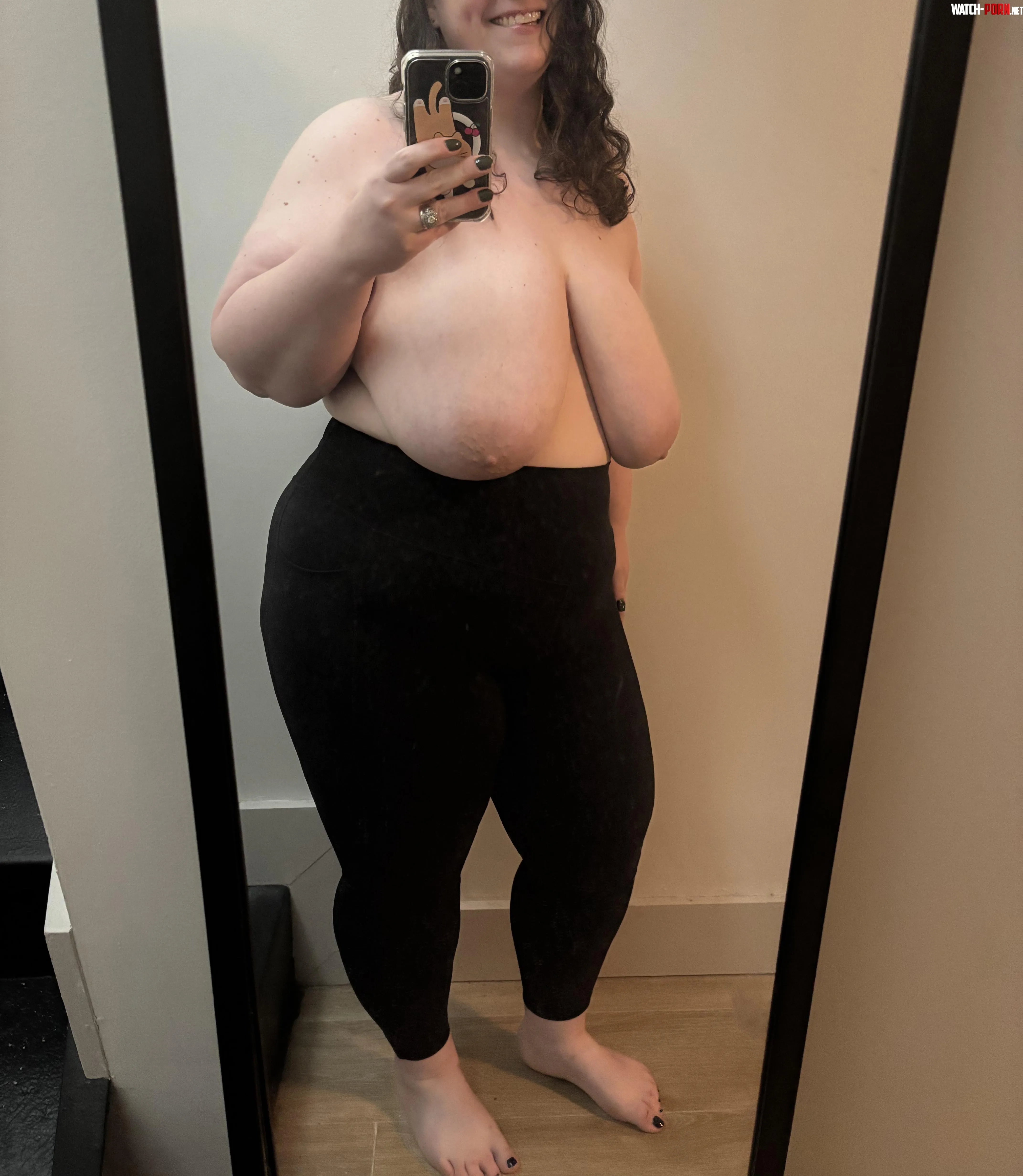 Should I go ahead and tuck them into my leggings? by bbwjewishprincess