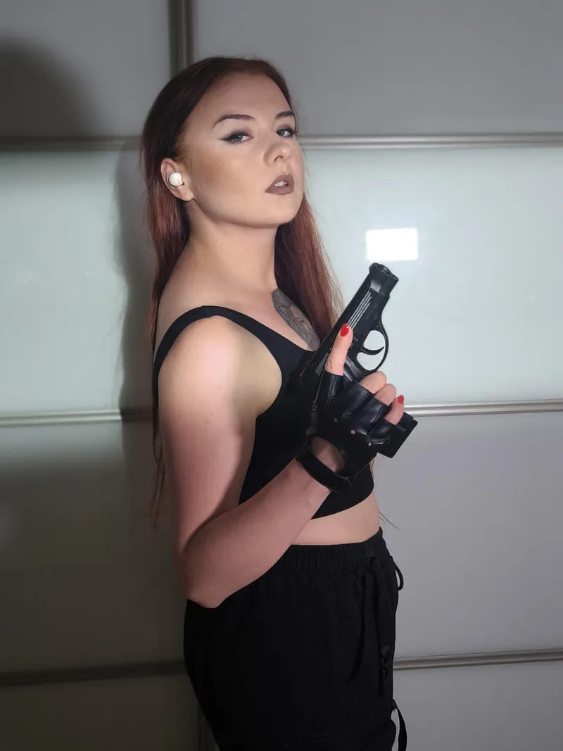Thumbnail Safety First in Gun Play | InkRuby | girlswithguns