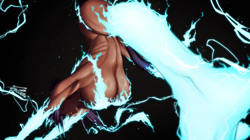 Thumbnail Yoruichi Art by Tettoradraws | Bleach_Hentai with Familiar-Turnover-39