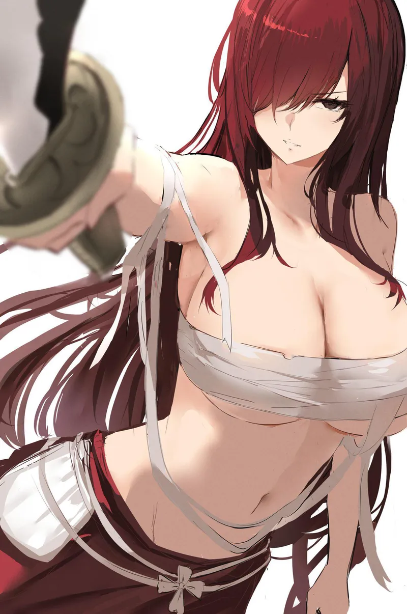 Thumbnail A_MASSIVE_PERVERT Features Erza Ready to Battle from Fairy Tail | OppaiLove