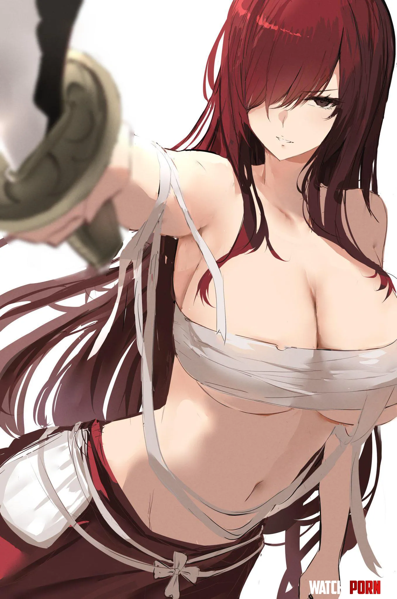 Erza is Ready to Battle [Fairy tail] by A_MASSIVE_PERVERT