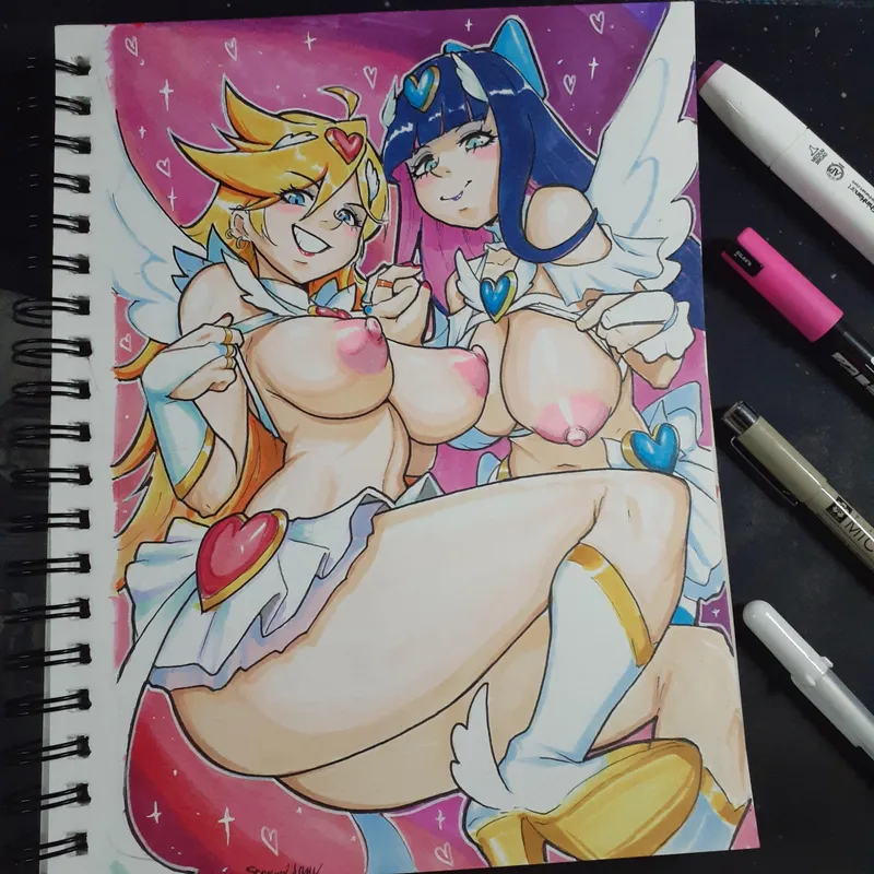 Thumbnail Pov Delight: Stormriderdraws' Sensational Panty&Stocking Article