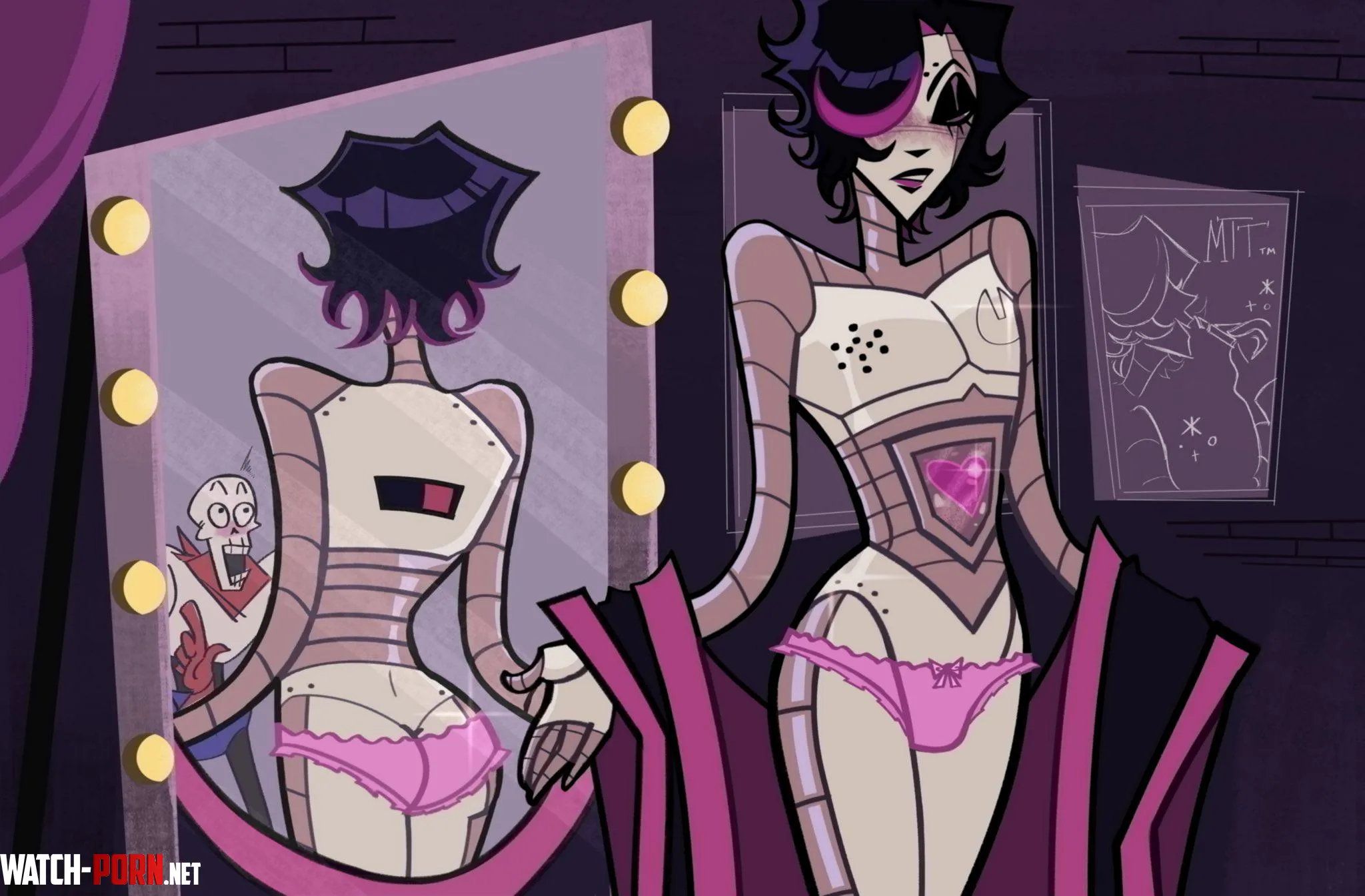 [Mettaton] undressing @everrgreenn_ by neogavinutdr
