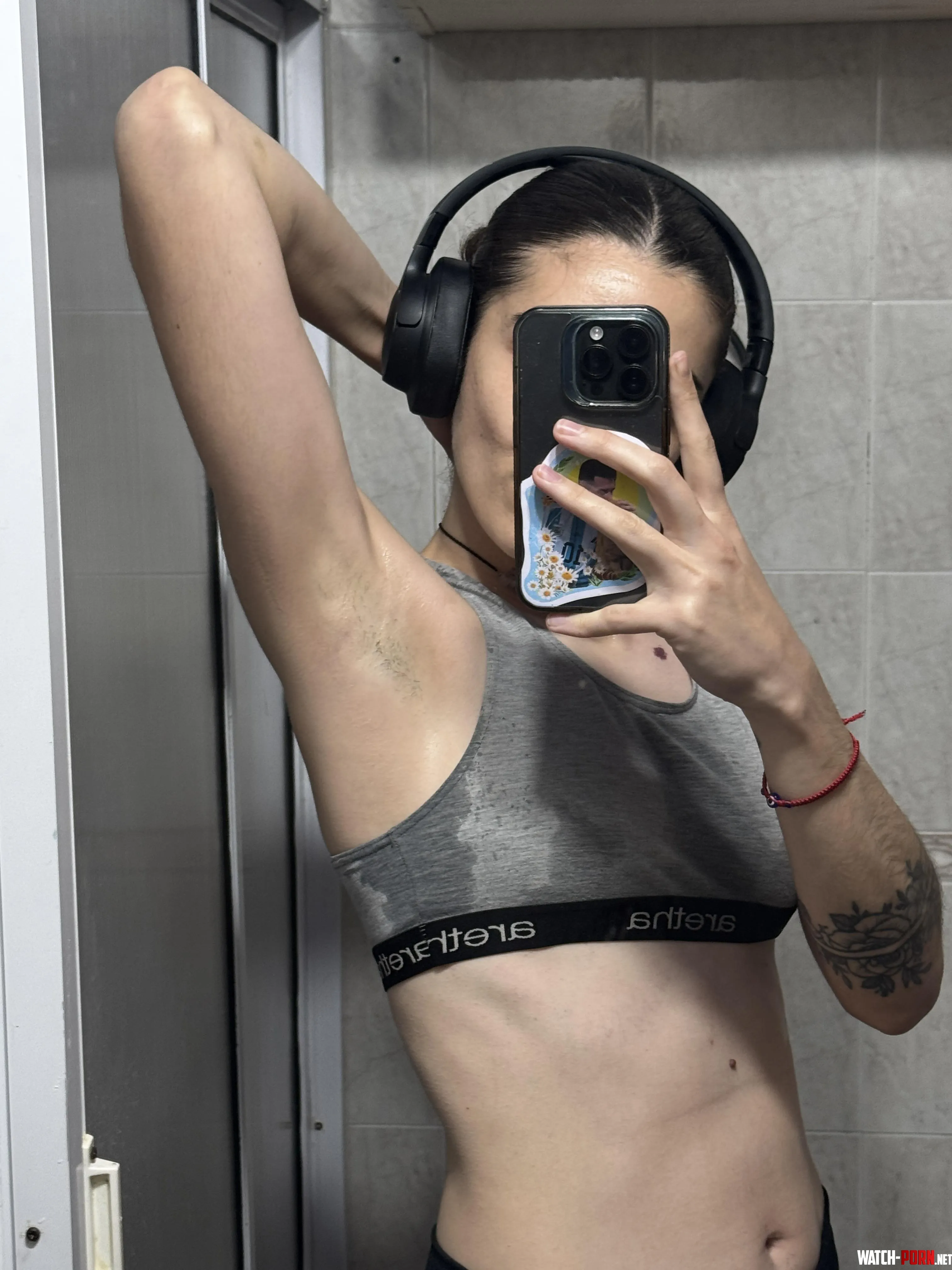 nothing better than sweaty armpits after training by Janarirune