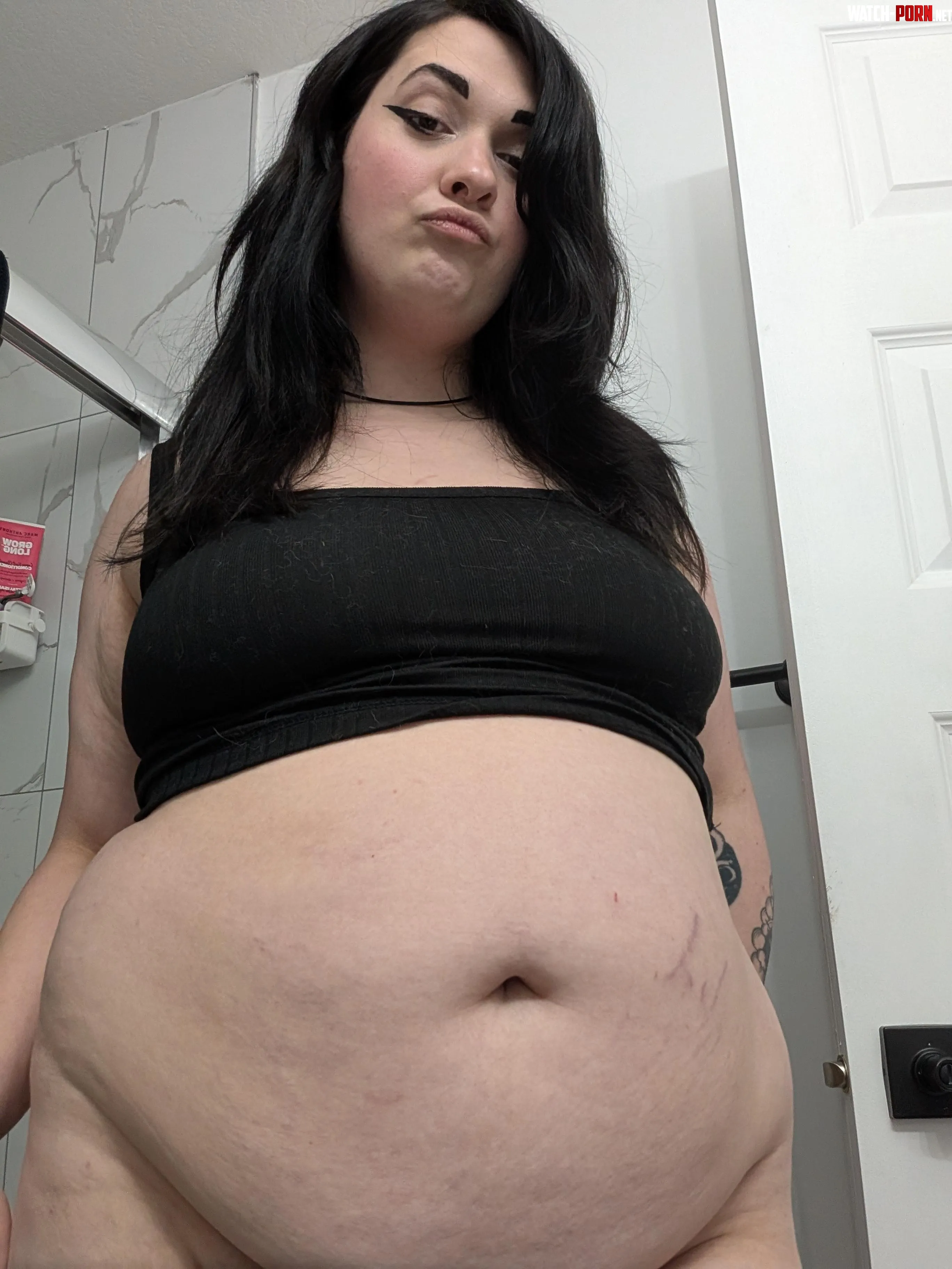 My biggest feature is definitely my belly by katereenas