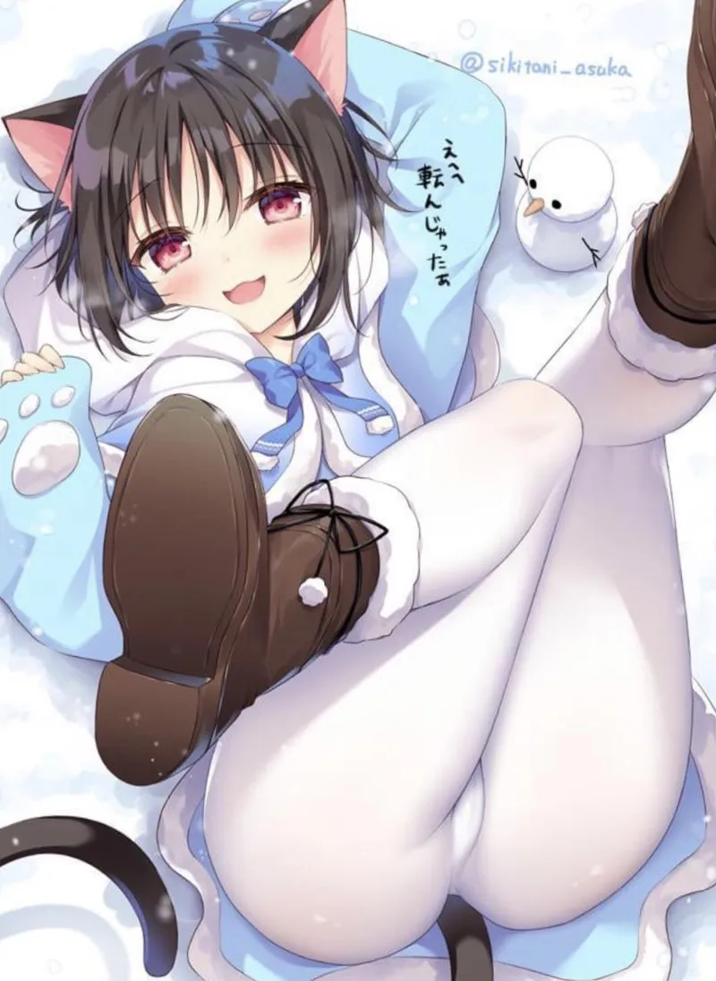 Thumbnail Nekomimi Relaxation: Winter Kitty Vibes by Minstarish
