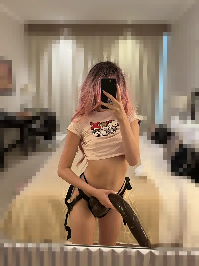 Thumbnail Huge Strapped Pleasure - Strapon by TheDollMiePrincess