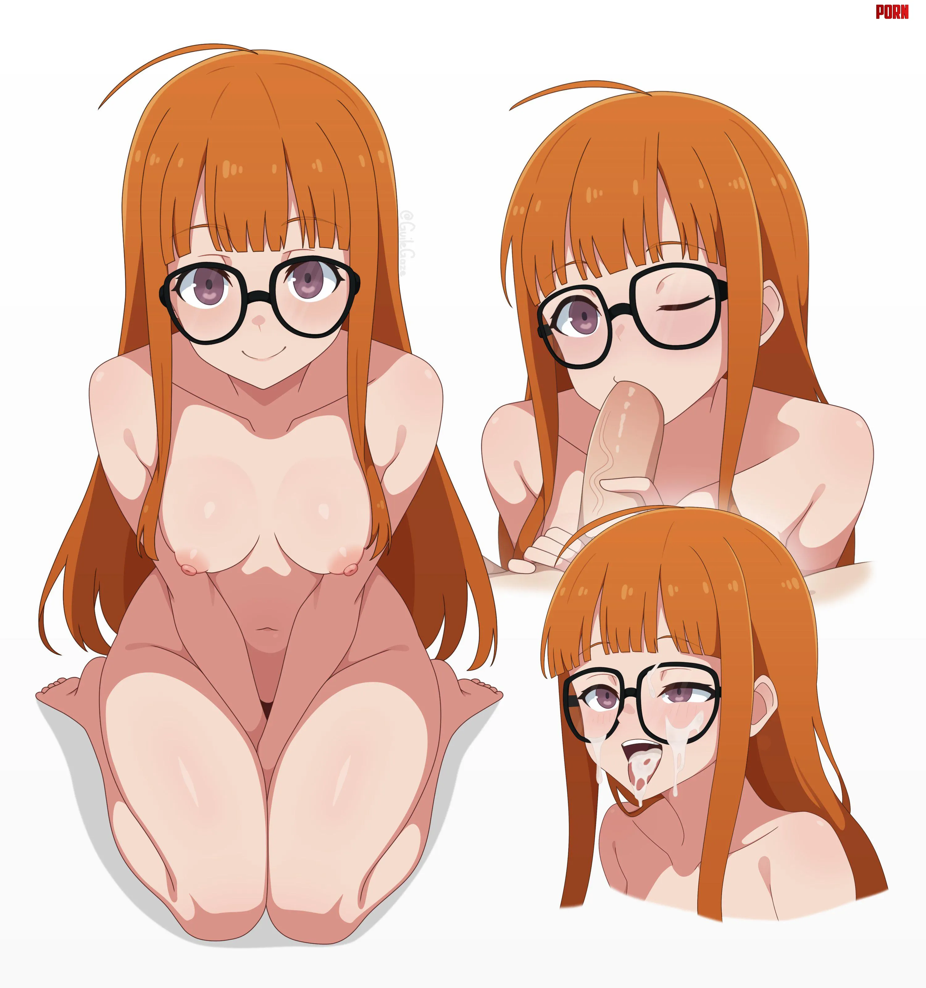 Futaba loves the taste (guilegaze) [persona] by asylumc