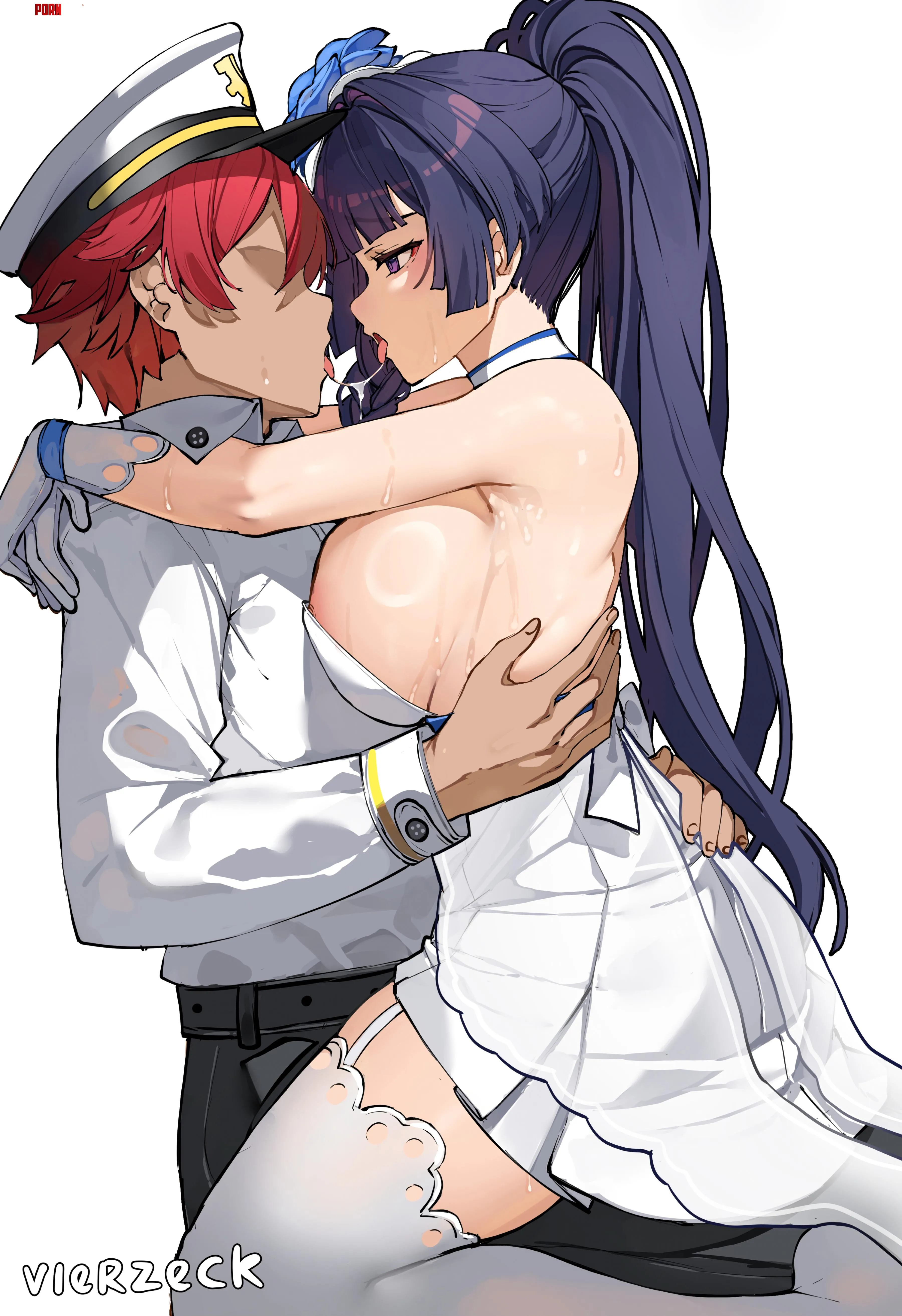 Mei & Captain [Honkai Impact 3rd] by -Zeneryth-