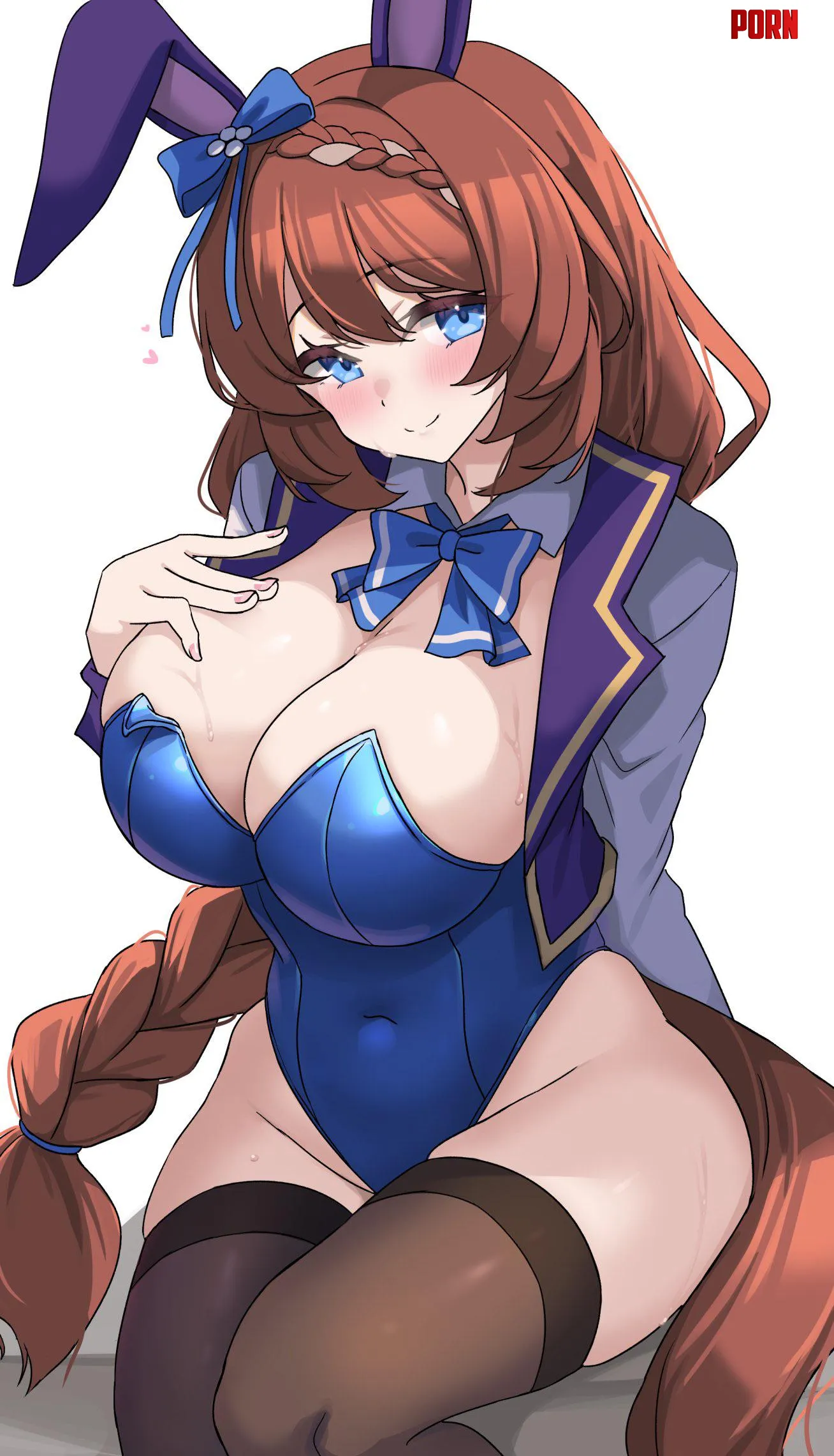 Super Creek’s bunny suit (kibihimi) [Umamusume] by oldupstairs3566