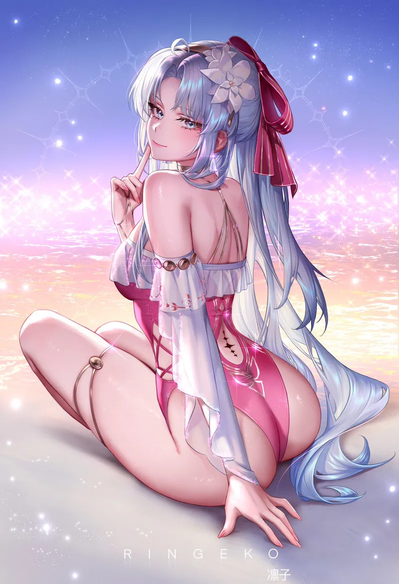 Thumbnail Summer Glory: Dive into Swimsuit Fashion with Carlotta by xSaviour_N