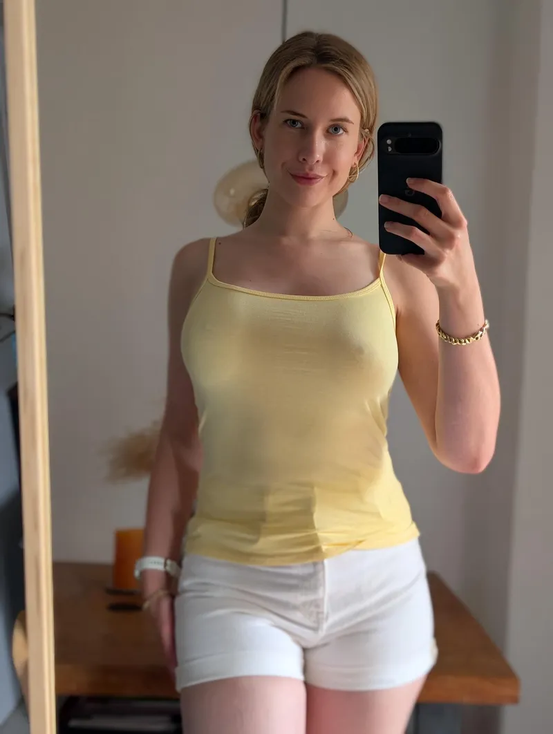 Thumbnail Radiant in Yellow Shirt: a Pokies Showcase by naturalgirl_mel