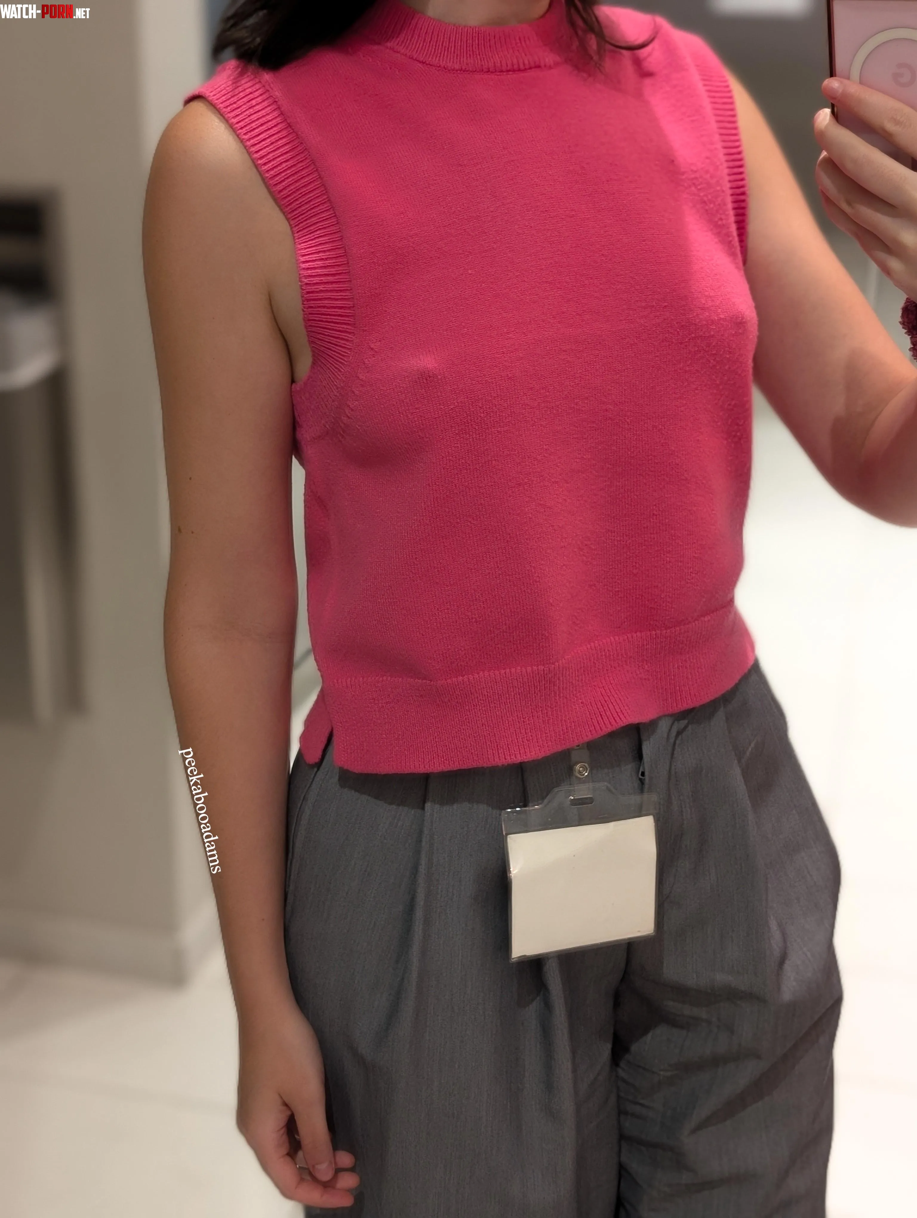 I think my coworkers are used to seeing my pokies by now by peekabooadams