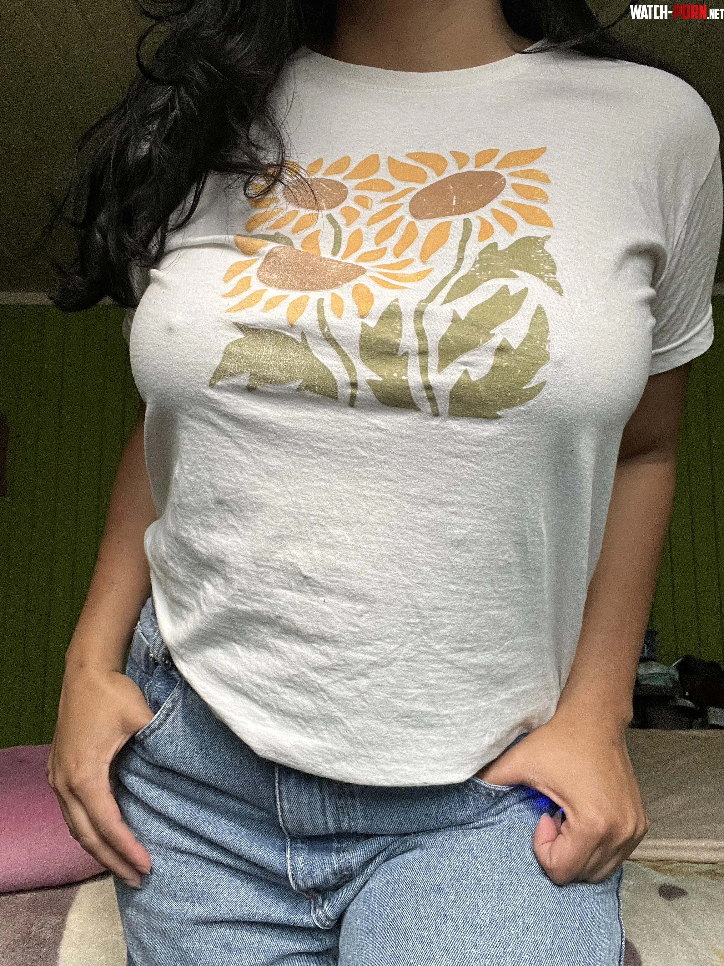 go out on the street without a bra by angie-mariee