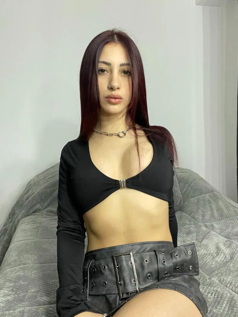 Thumbnail Short Skirt Sensuality: A Leather Spectacle by squadrongoose | LadiesInLeather
