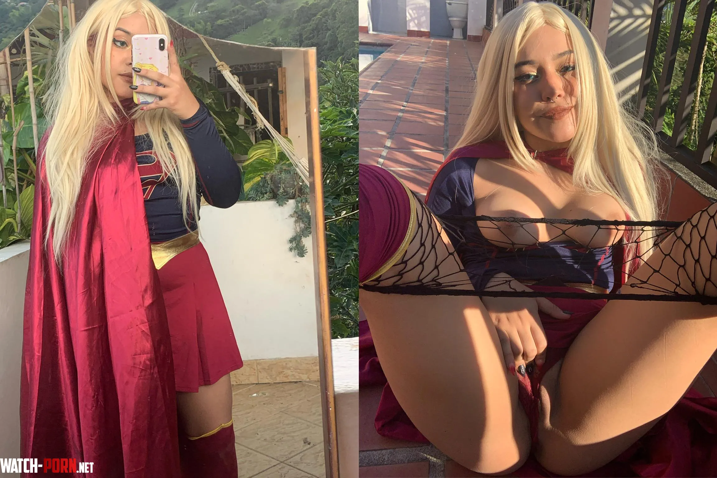 Supergirl from DC by Ana Nunez by Iwishufuckme
