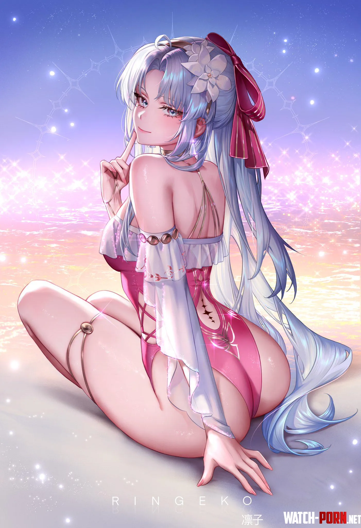 Carlotta breathtaking in swimsuit (Ringeko / ringeko_tan) by elegantloveglimmer