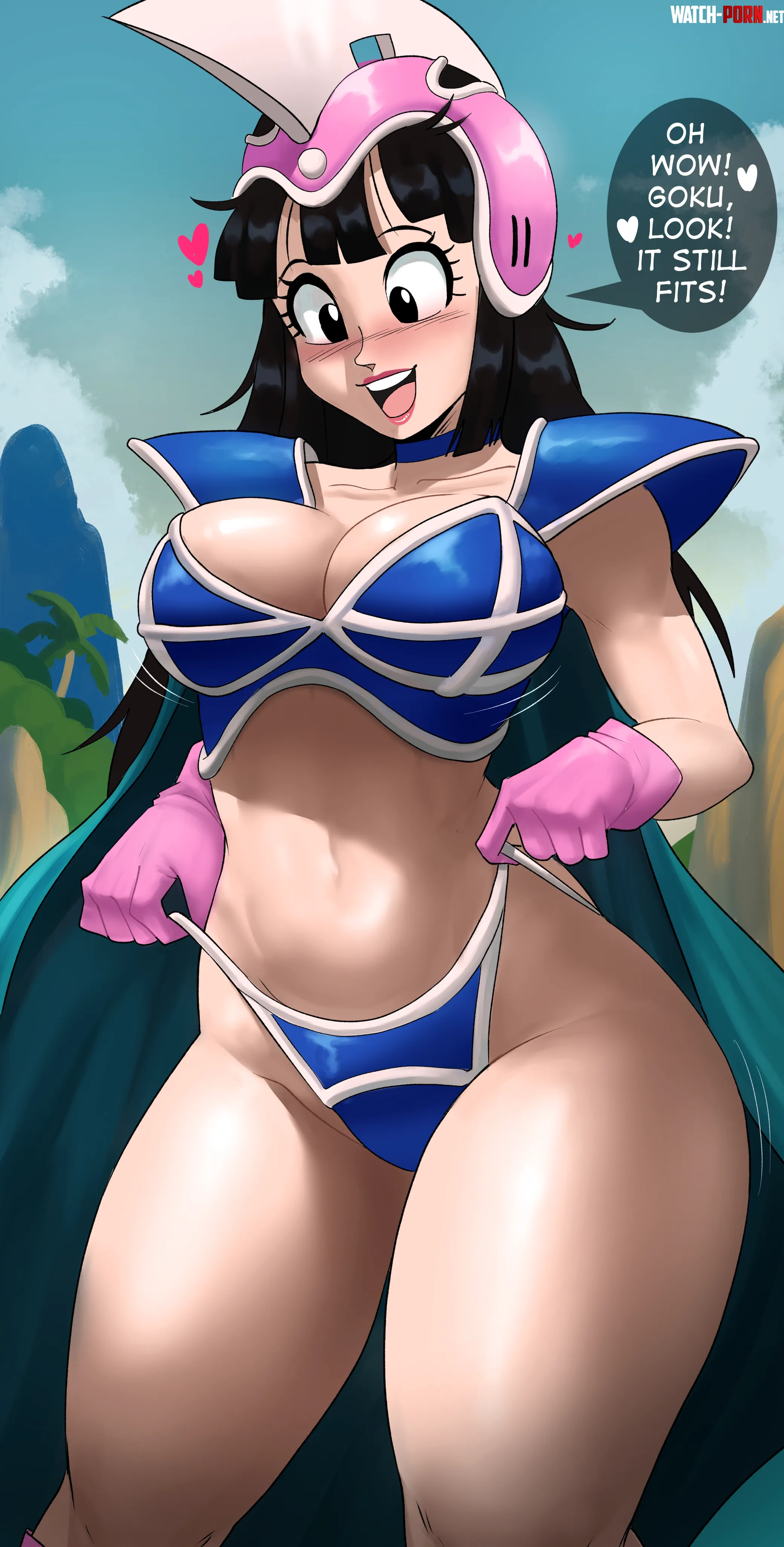 Chi-Chi's Armor Still Fits! by LafterMastr
