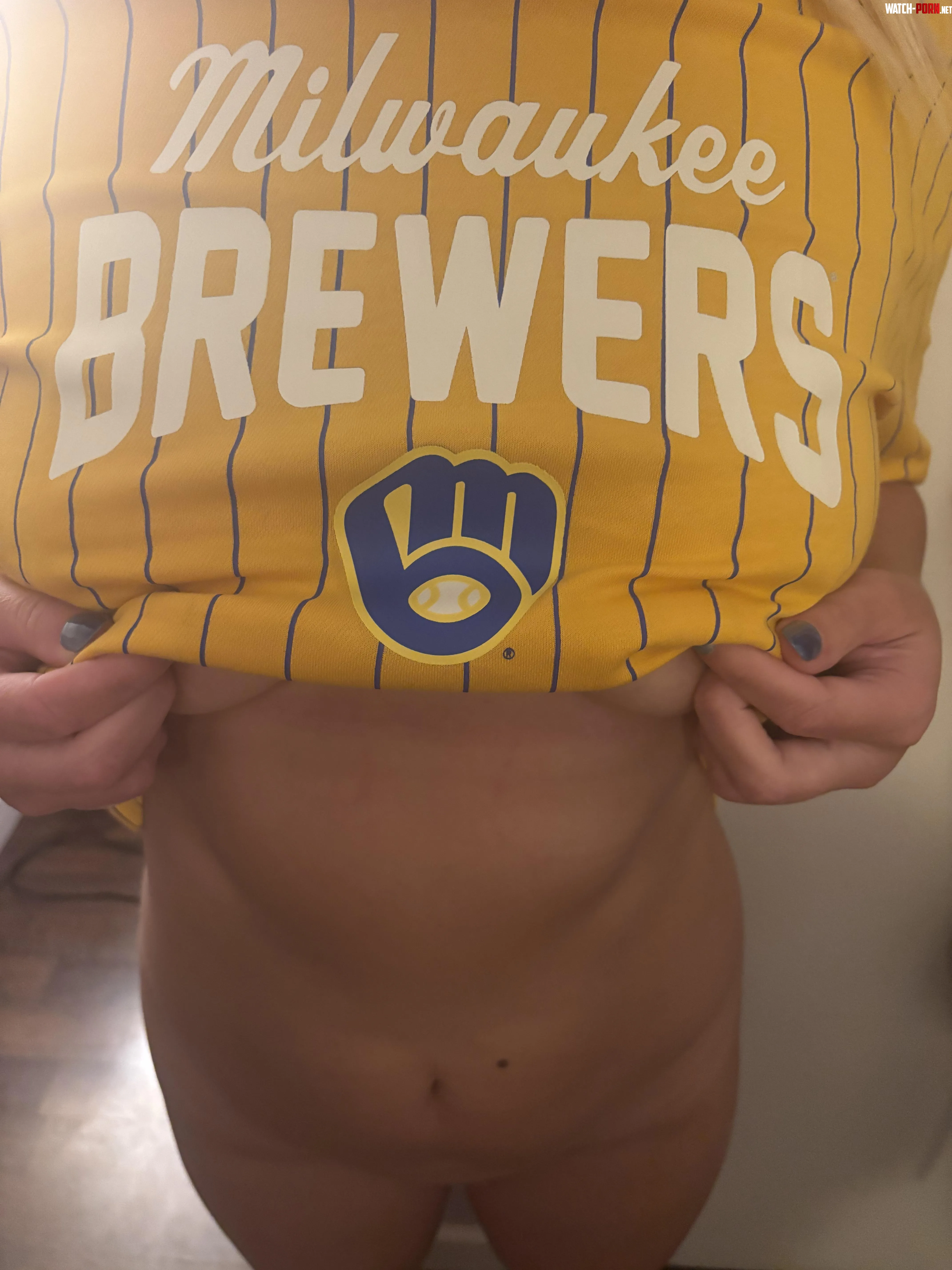 Yesterday didn’t go well let’s try again. Go Brewers by EastDowntown3540