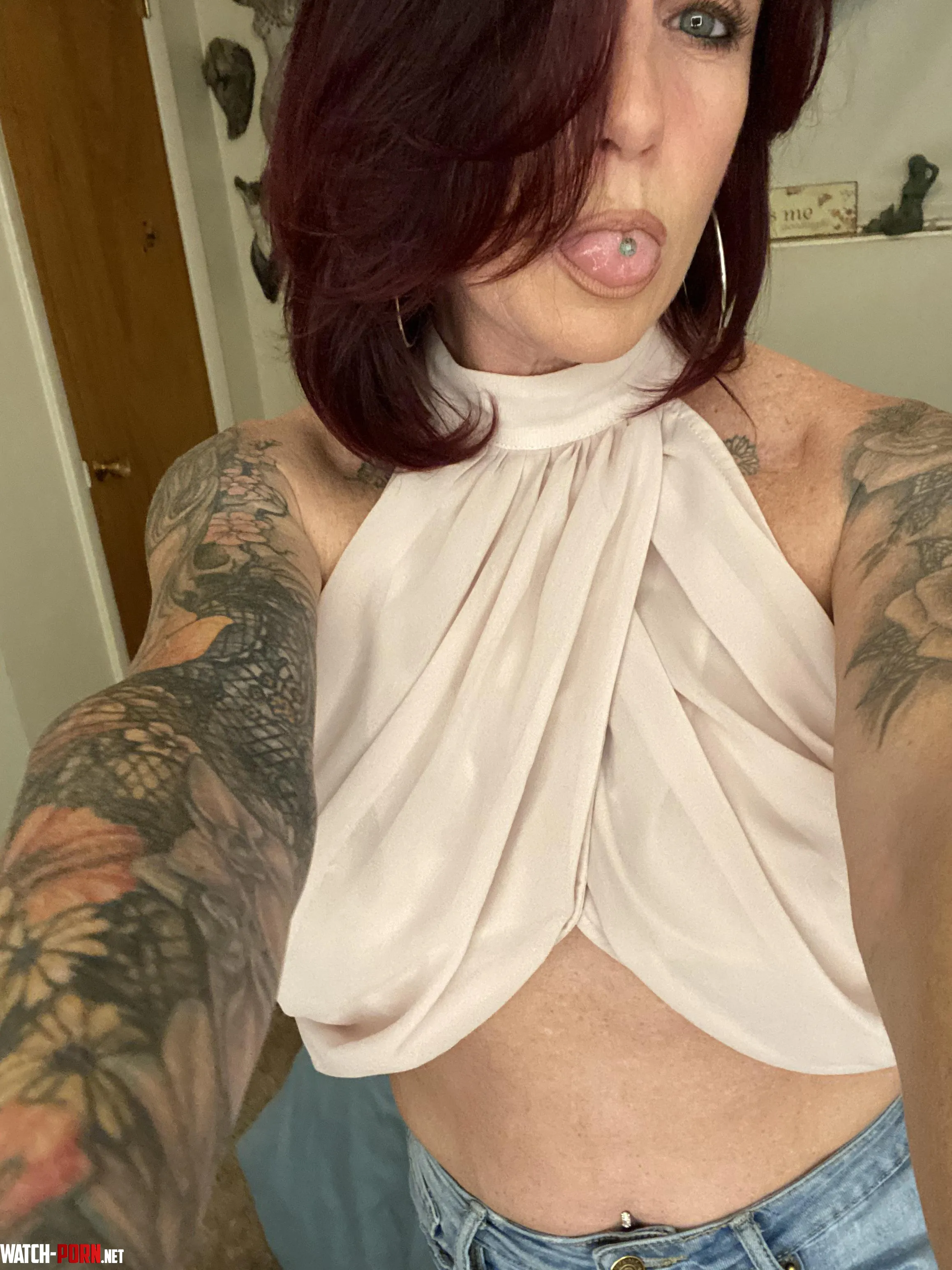 No bra with this shirt by dd16dani