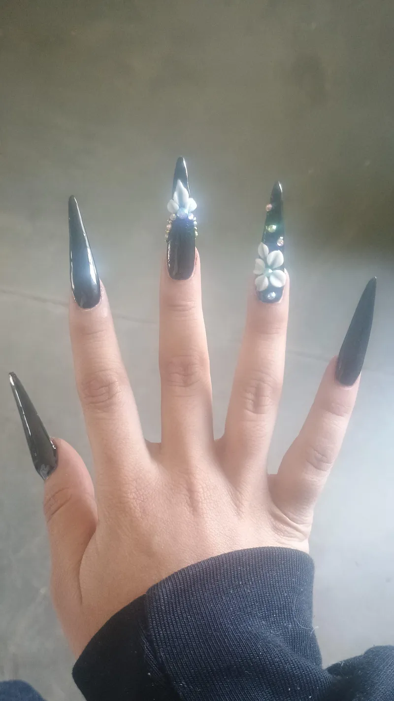 Thumbnail Nail Art Transformation: 'Changed Nails, Do You Like It?' by Beejithahoney