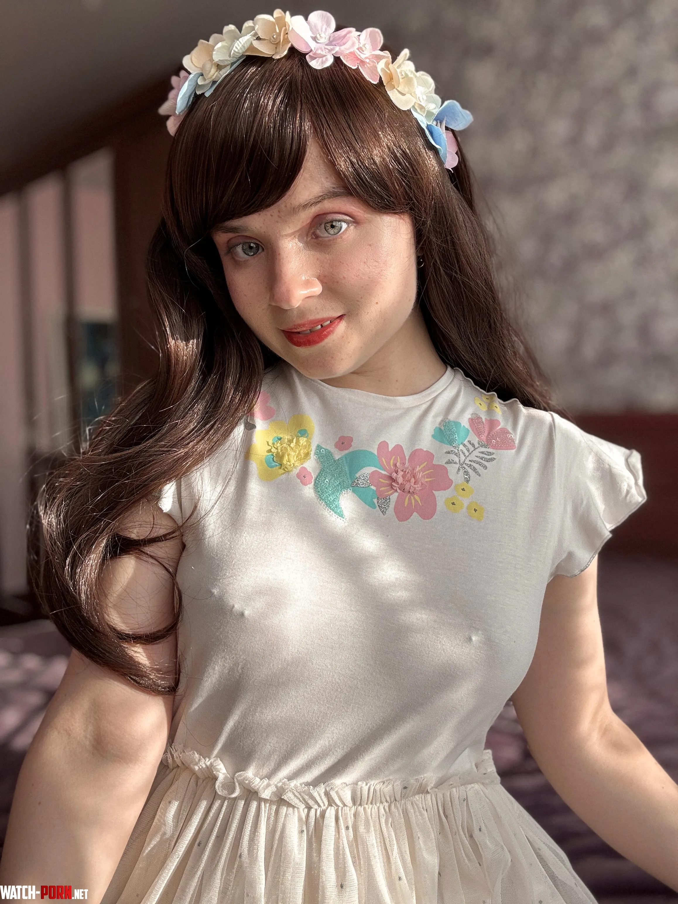 And here is a wonderful white dress by TatyanaVikernes