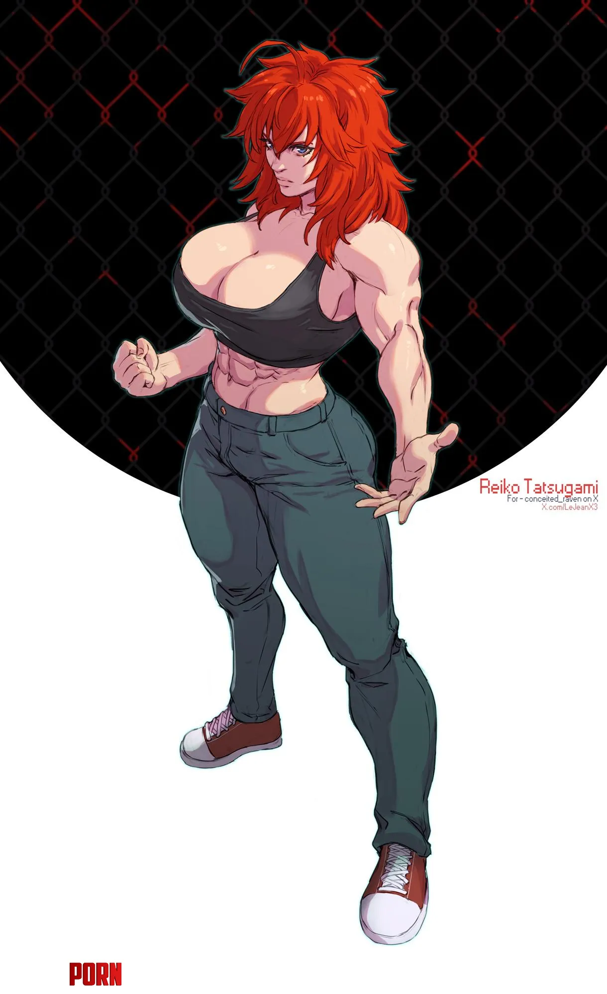 Reiko Tatsugami [@LeJeanX3] by TheTMoneyMan
