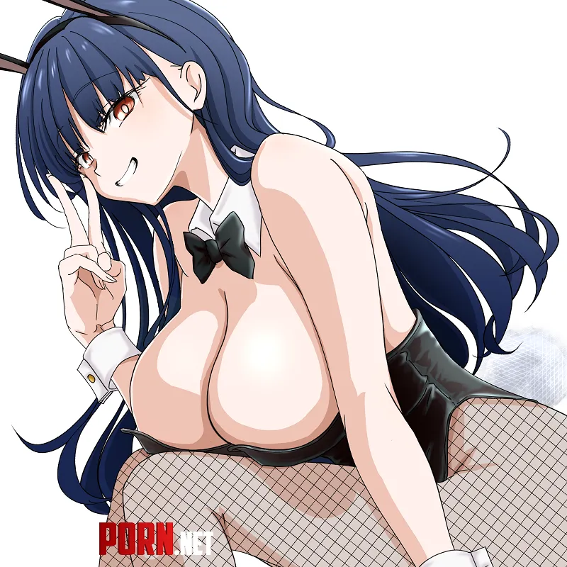 Bunny Girl Anna Yamada Showing Off Her Big Tits [Dangers In My Heart] by Csxc
