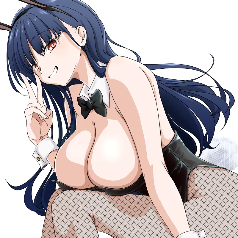 Thumbnail Bunny Girl Tease: Anna Yamada's Allure by Csxc | ecchi