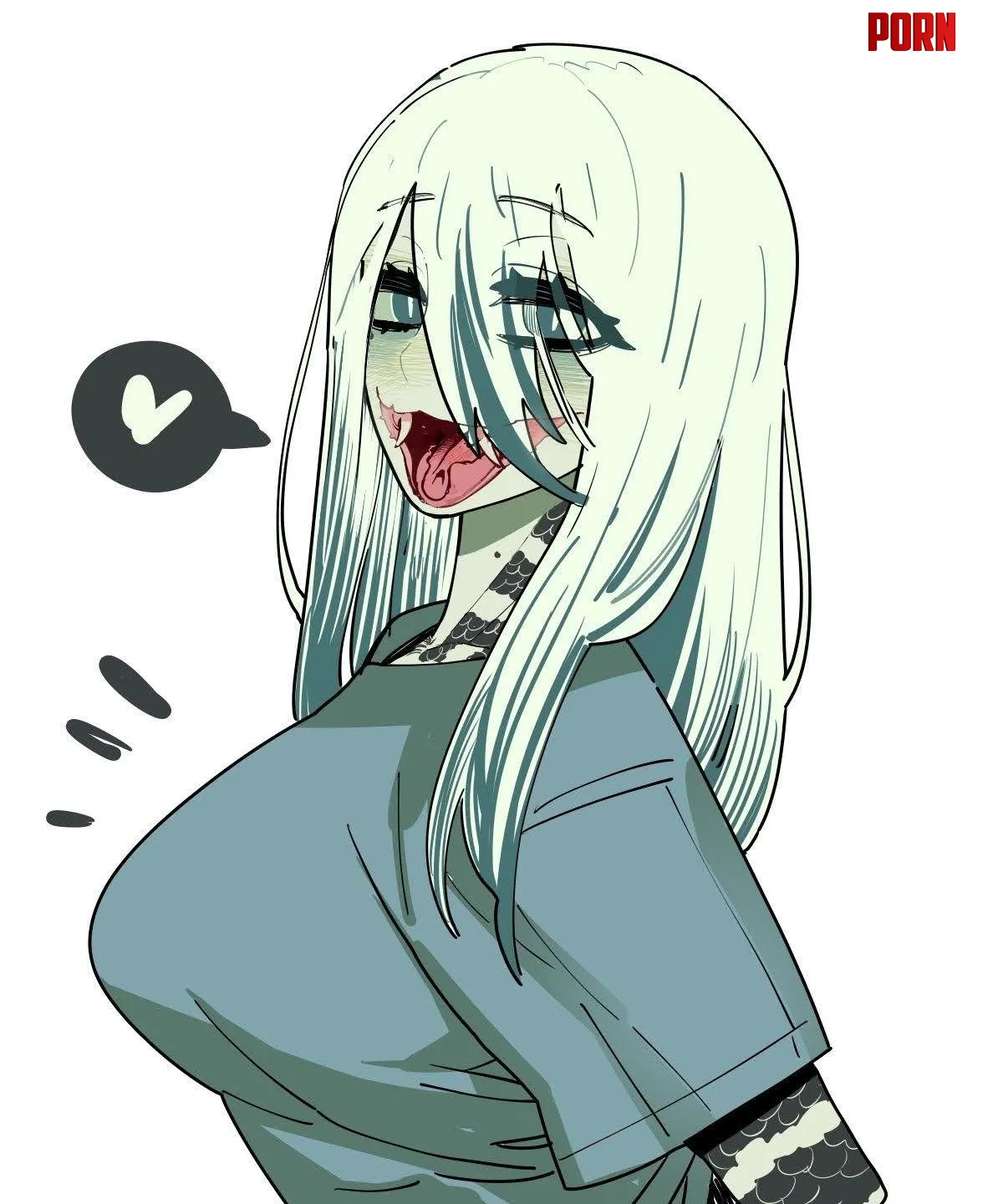 When your snake wife is happy to see you by Da_Darius