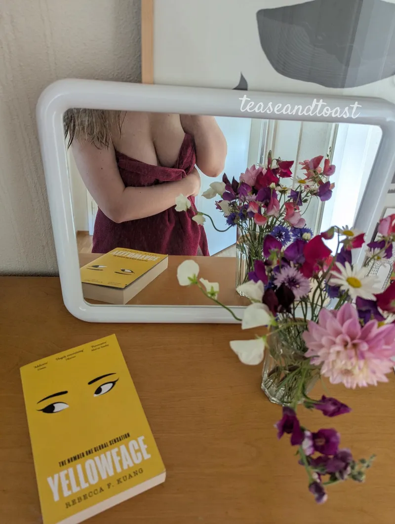 Thumbnail Teaseandtoast Shares Post-Shower Cleavage for Your Viewing Pleasure