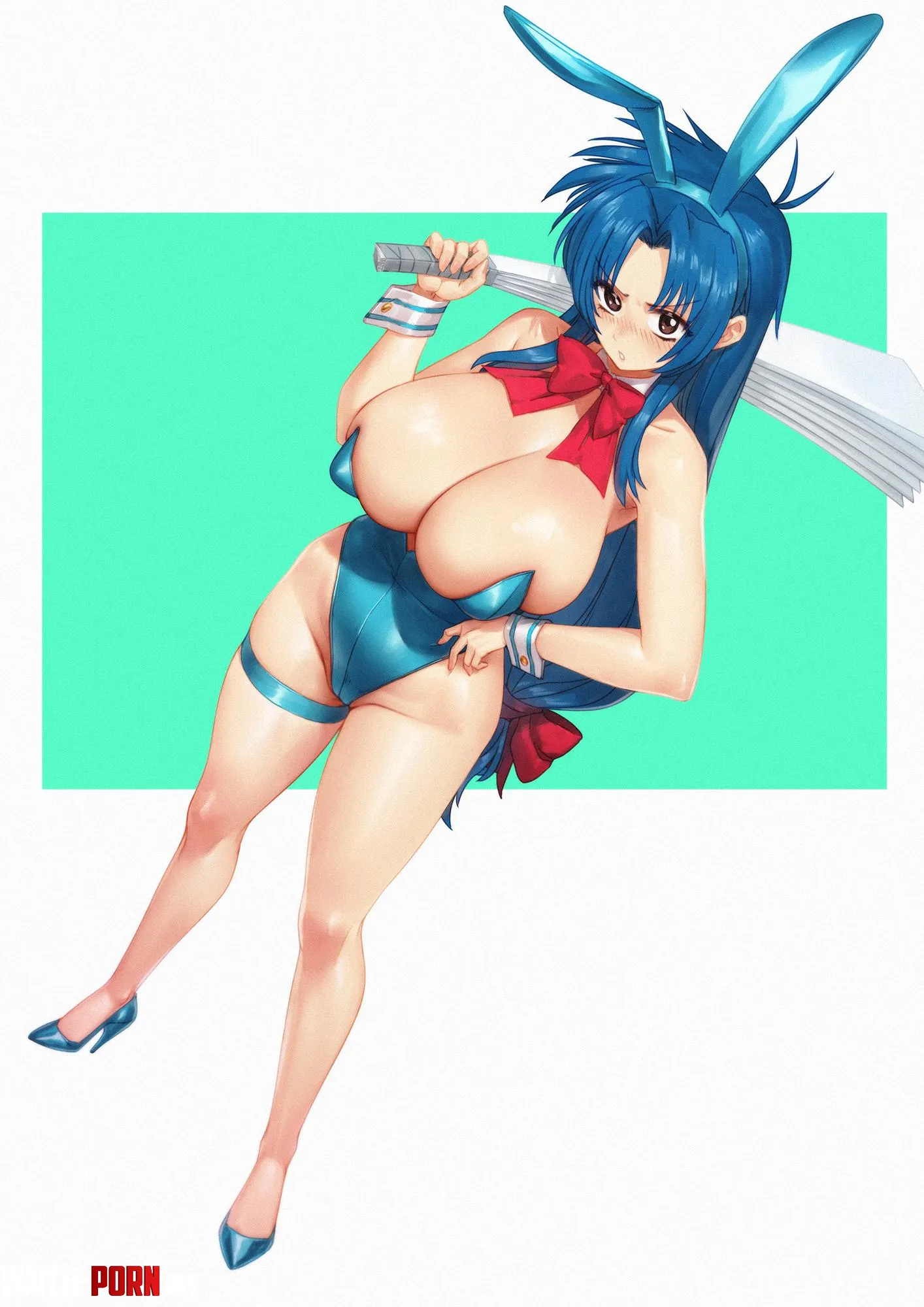 [Artist: 青冥童子] Bunny Kaname by Legalator