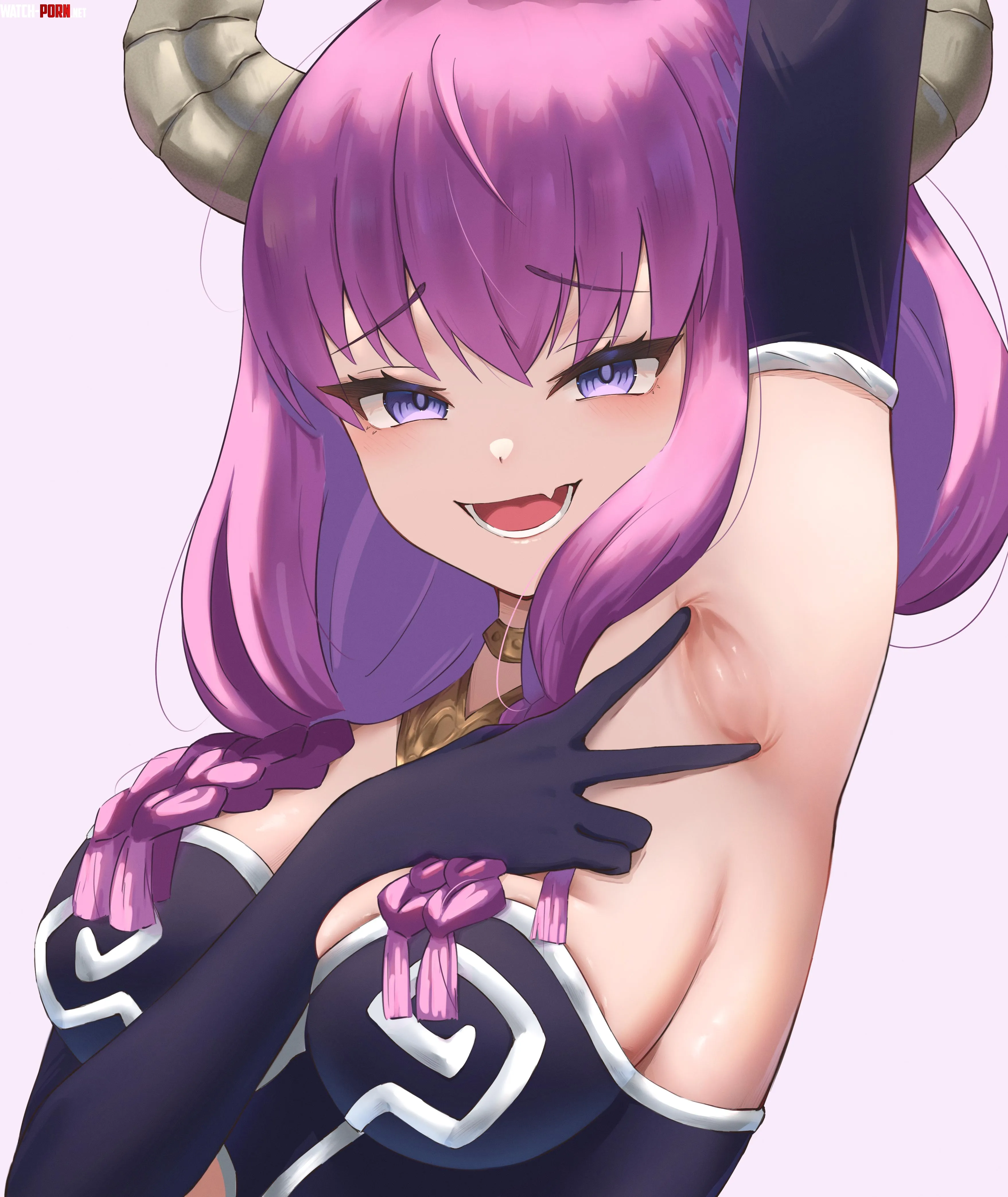 She may be evil but I'm still having a taste of that armpussy [Sousou no Frieren] by Level-Ad5048