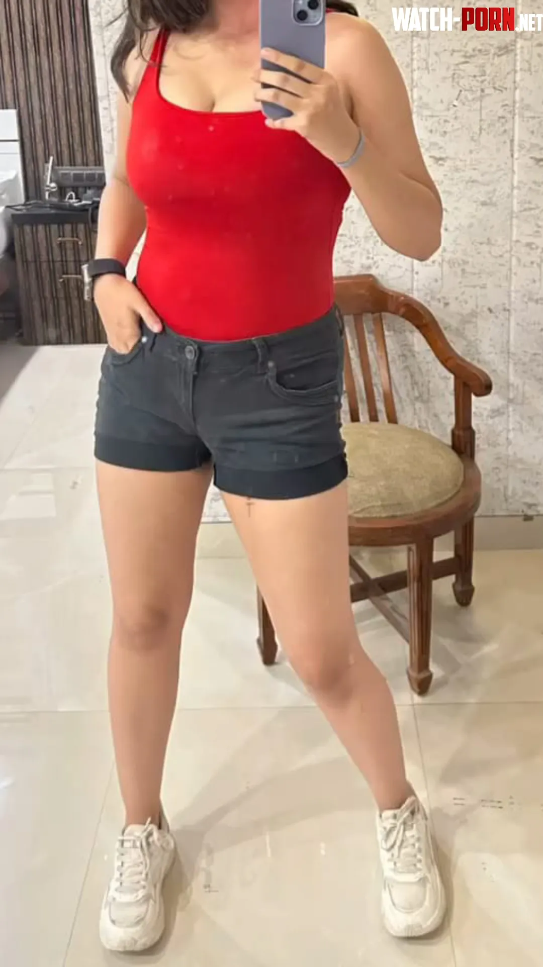 Hot wife in Red by Abroasaar