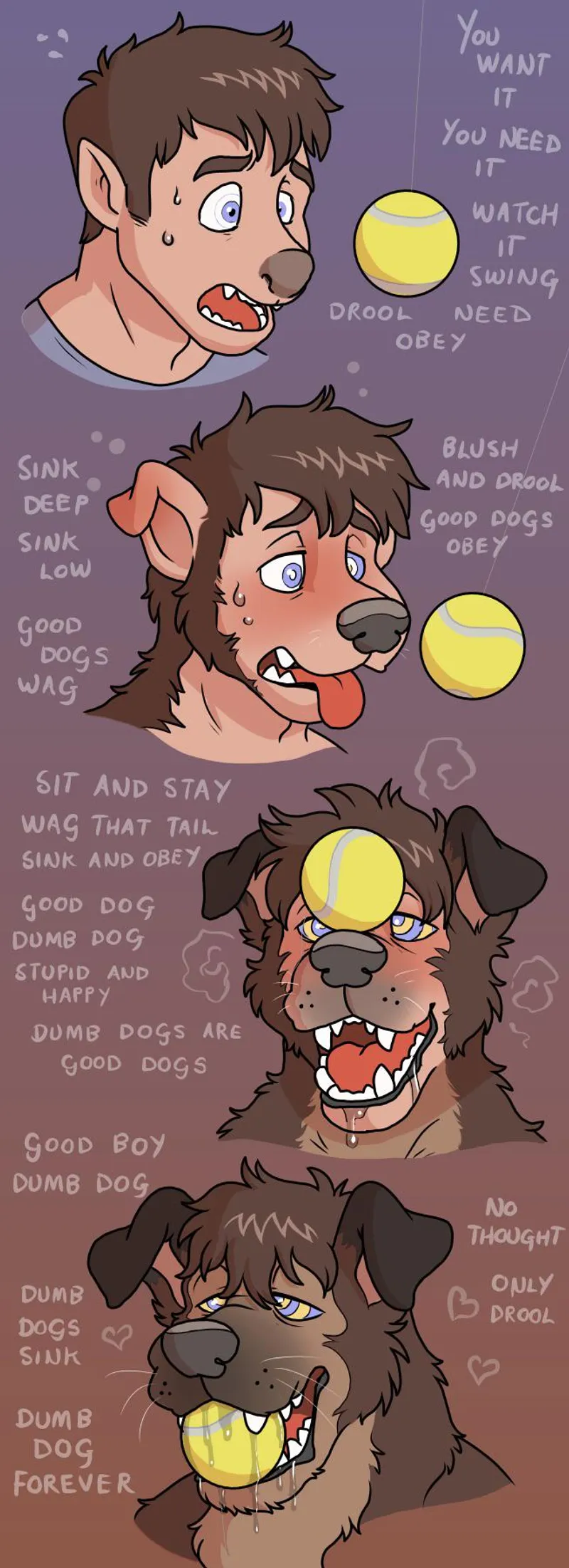 Thumbnail Dive into Furry TF World with Bisexual_InSecret428's Dumb Dogs Sink