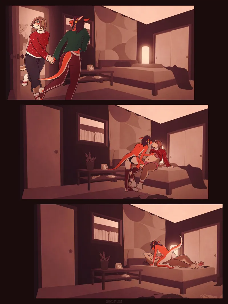 Thumbnail Afterparty Fun by loved_and_held | yiff Category [mii]