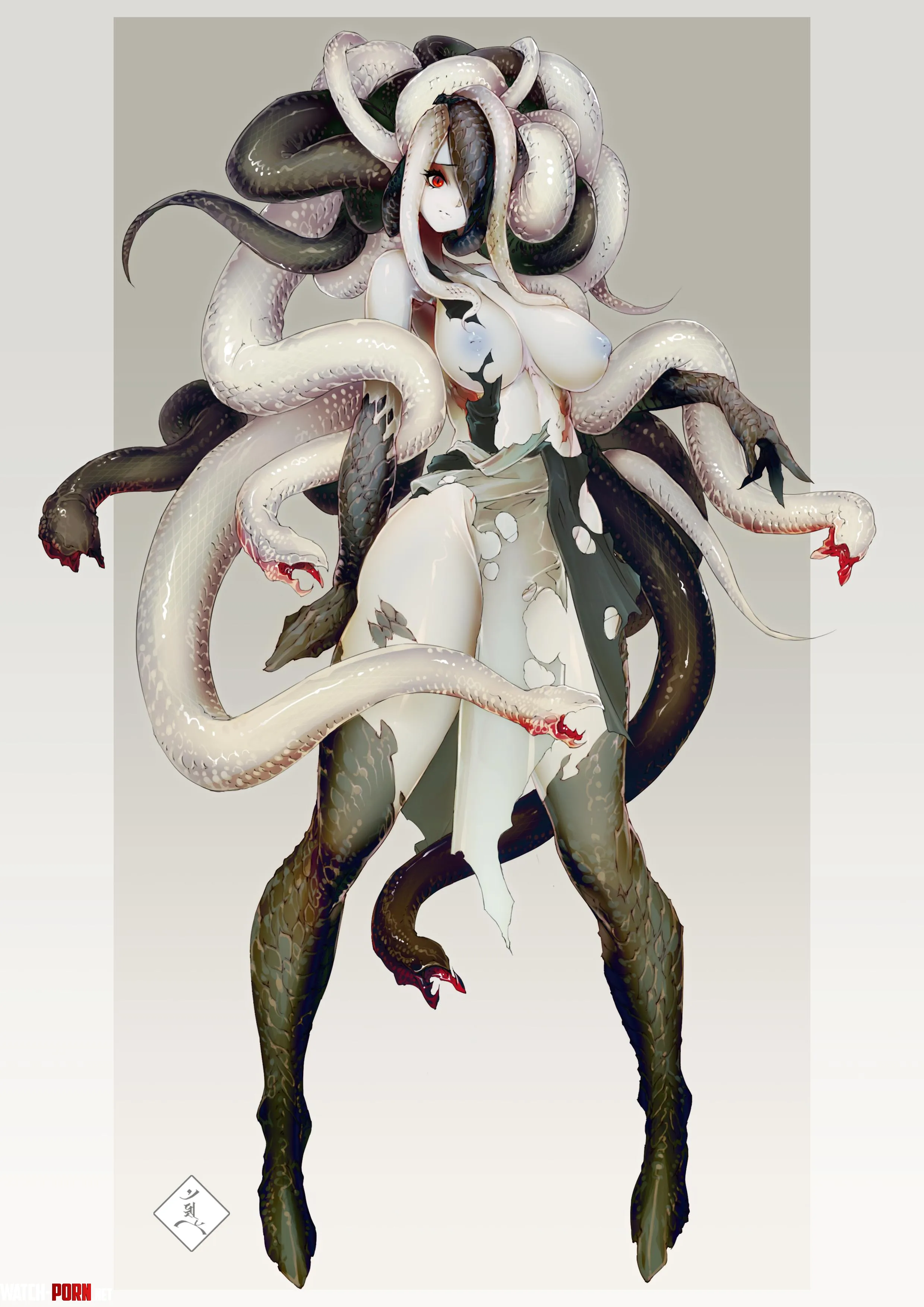 snake maiden my love by Ok_Representative233