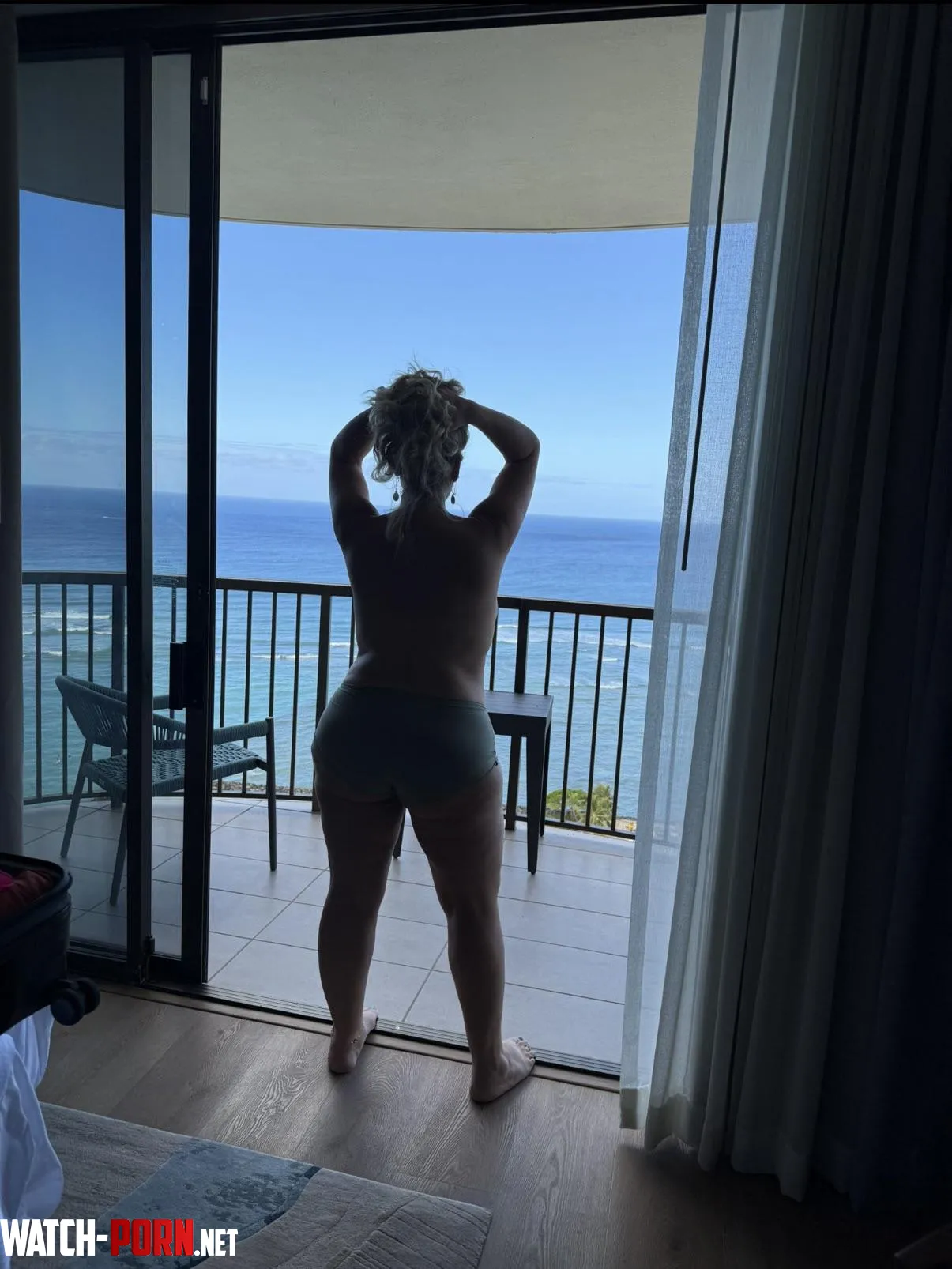 Just enjoying the view (50F) by hisgirlalways1992