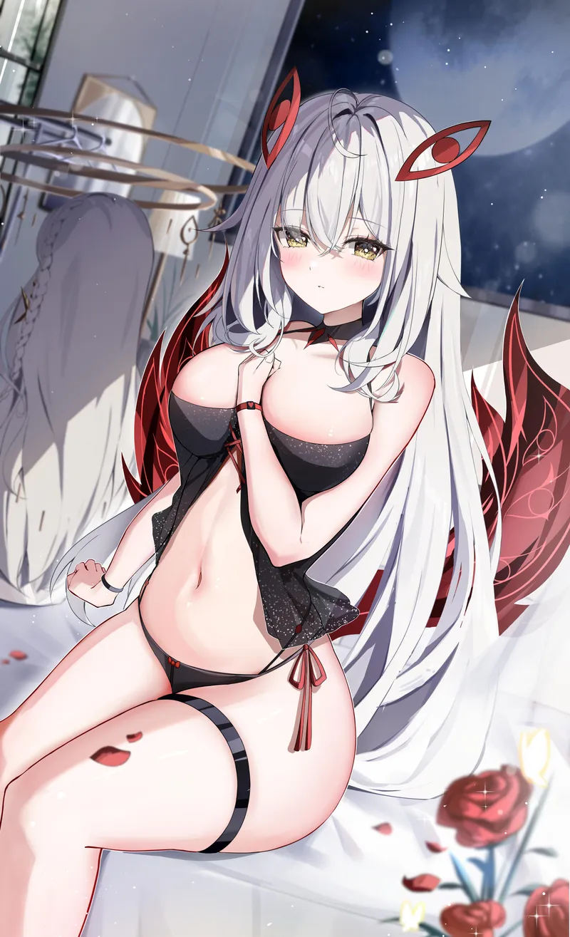 Thumbnail Ronova's Charm: A Glimpse of Sensuality by destinyherowolf | ecchi