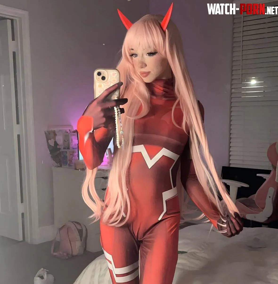 Zero two by Kennakins by SugarBlussh