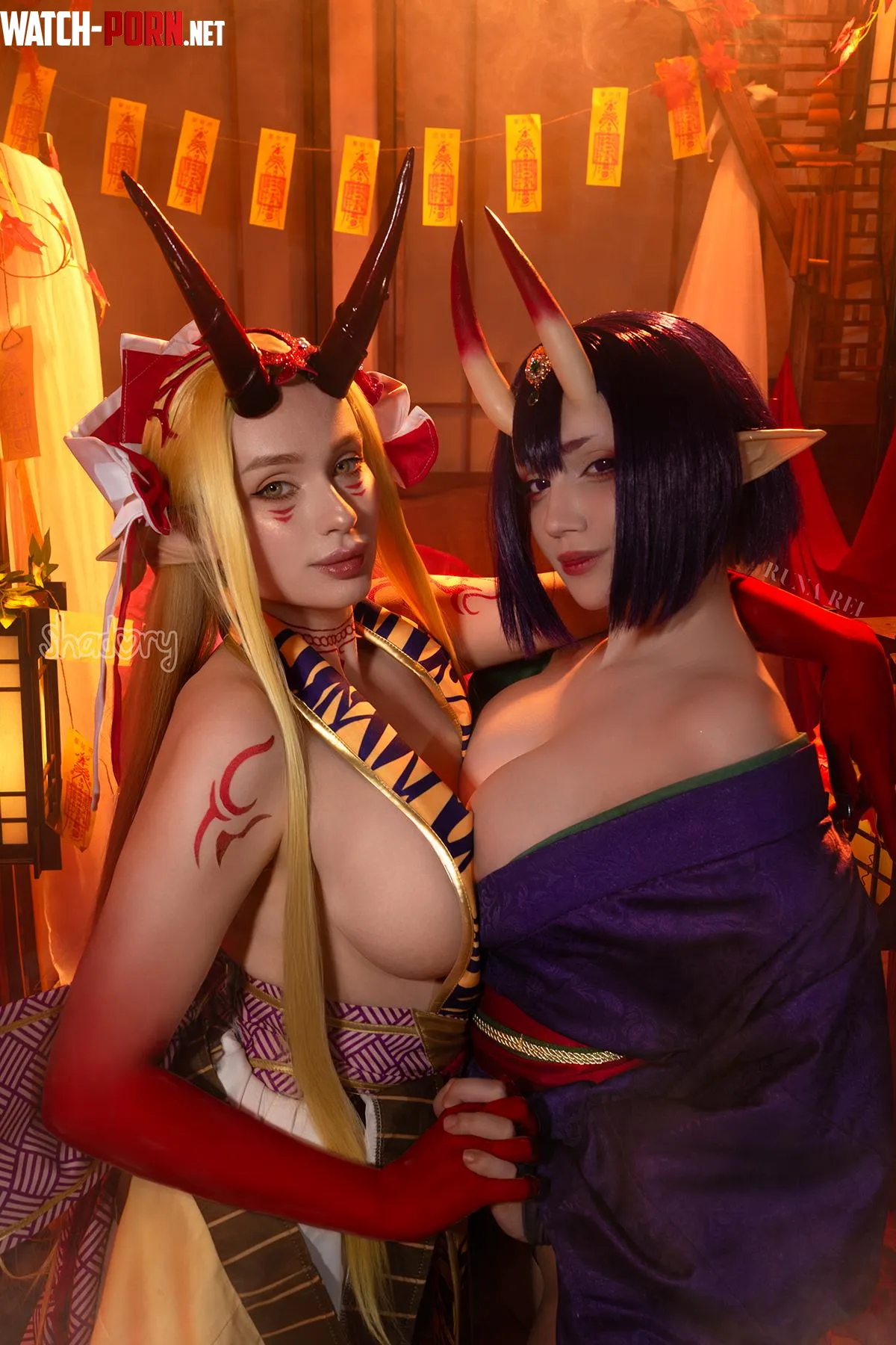 Ibaraki and Shuten from Fate Go Shadory&RunaRei by shadory_cos