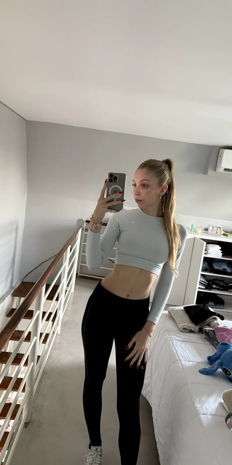 Thumbnail My Little Tiny Stomach 18F by NovaPaintss - Croptopgirls