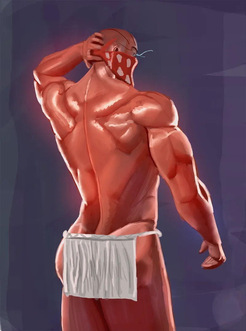 Thumbnail Rock_main_here Showcases Pyke Muscle Art in Baramanga World