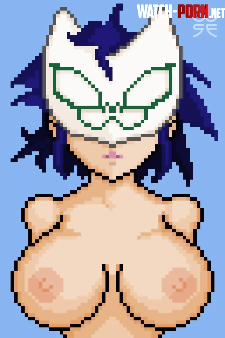 My first pixel art (Noodle from Gorillaz, art by me) by Ero-sama44