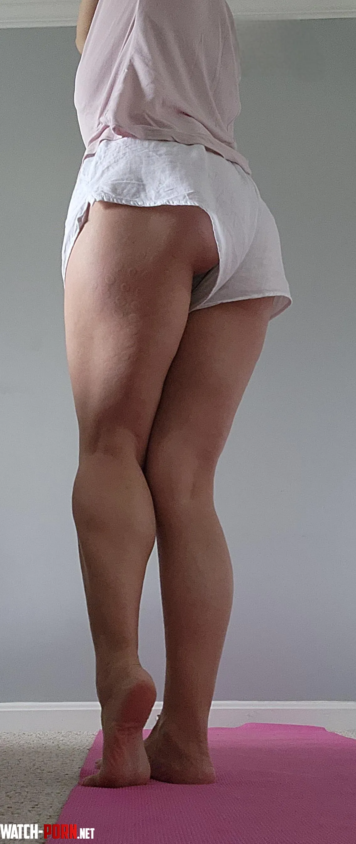 Short shorts because it's hot out by EdenBetter1