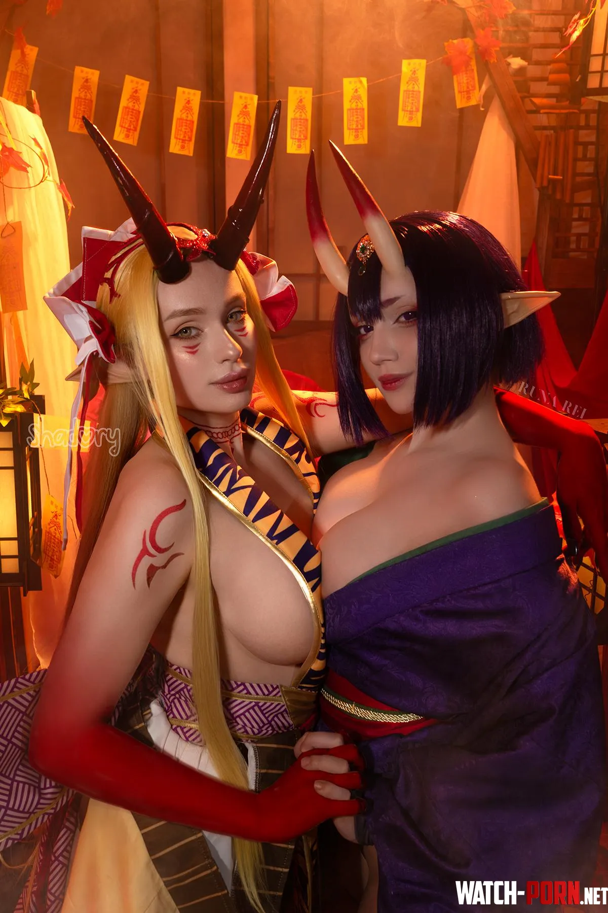 Ibaraki and Shuten from Fate Go by Shadory&RunaRei by shadory_cos