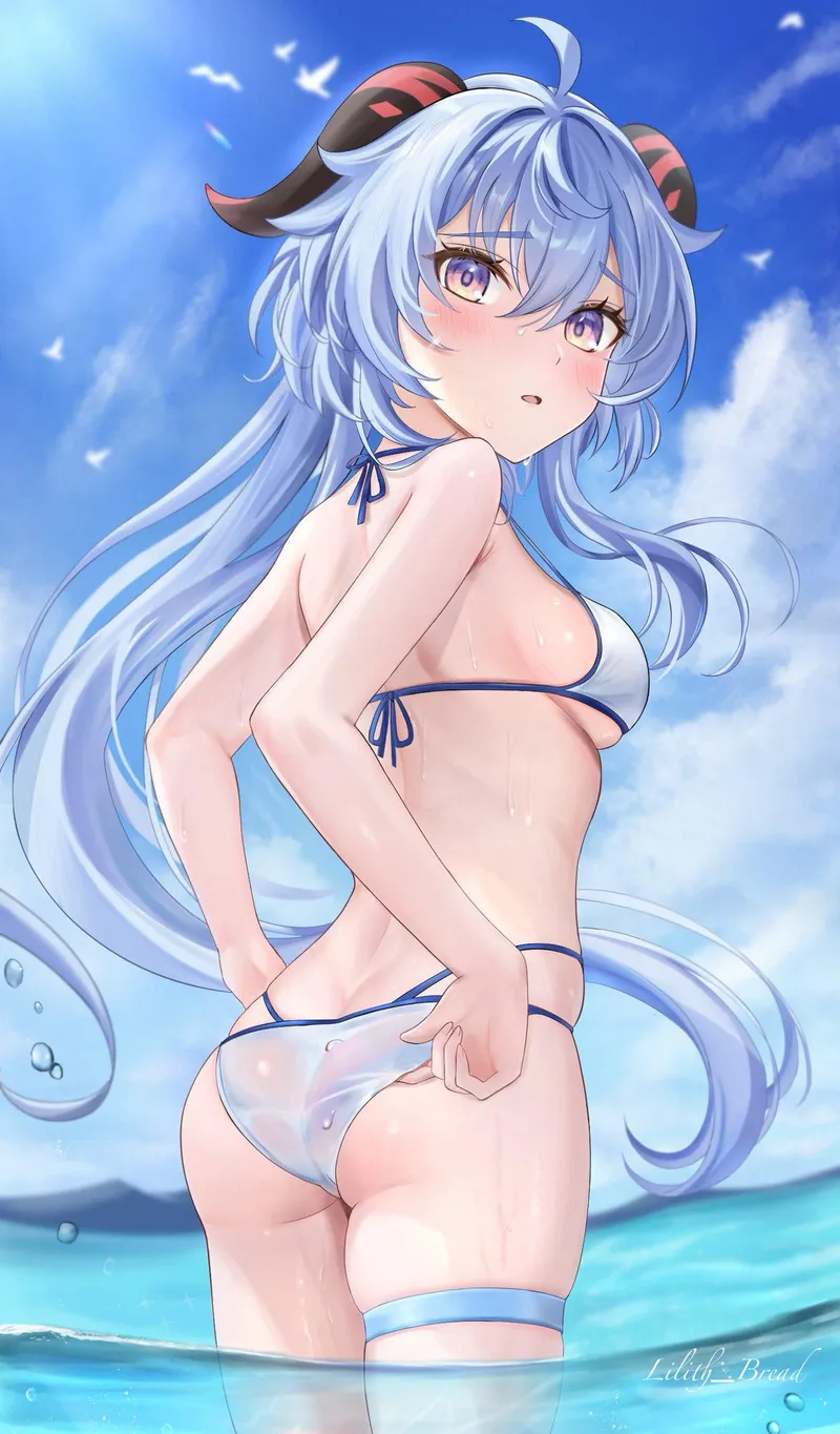 Thumbnail Ganyu's Summer Body from Genshin Impact by A_MASSIVE_PERVERT | AnimeBooty