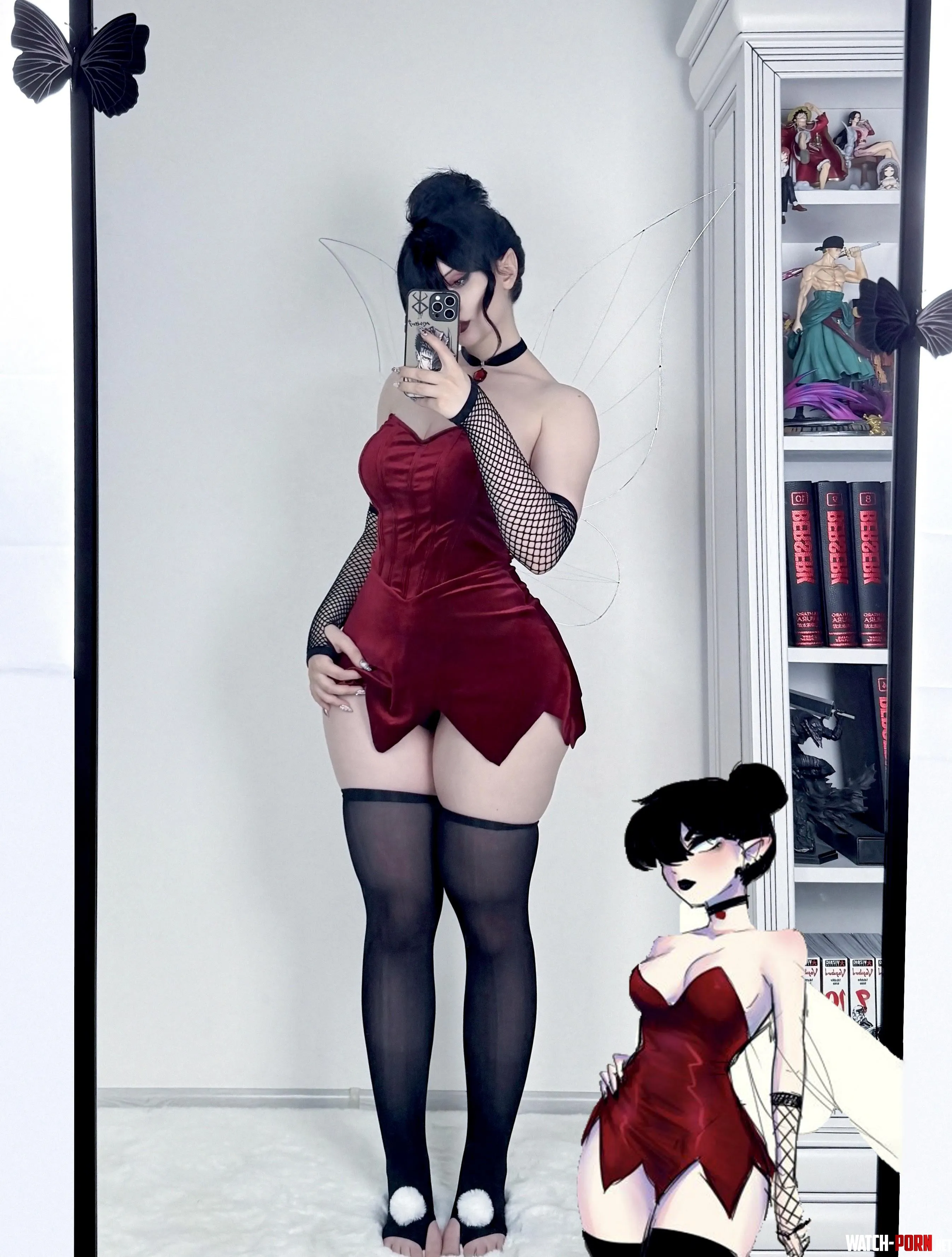 Goth Tinkerbell by me, Anna! by aniku_