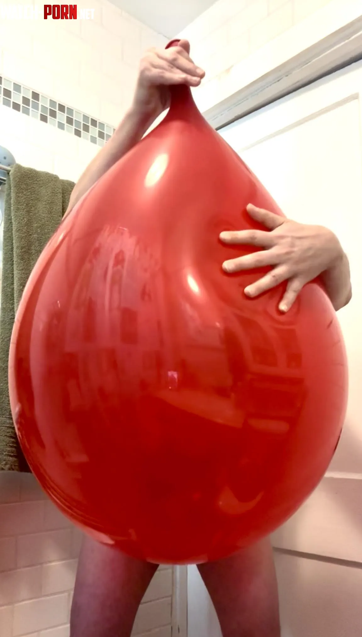 Just imagine what’s throbbing behind my balloon! by AverageGuyCumming